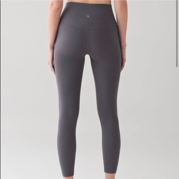 lululemon athletica Pants - Lululemon Align Leggings Gray Like New